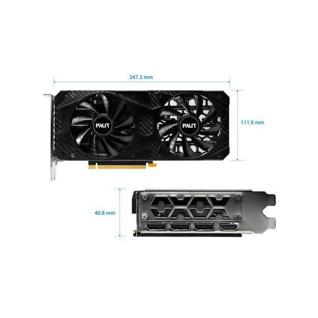Graphics Card|PALIT|NVIDIA|GeForce RTX 3060|1320 MHz|12 GB|GDDR6|192 bit|PCI Express 4.0|Active|NE63060U19K9-PG190L
