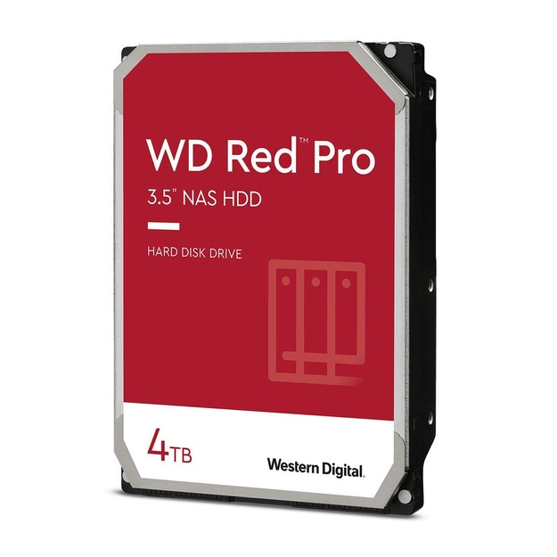 HDD|WESTERN DIGITAL|Red Pro| 4 TB|Serial ATA|Buffer 256 MB|7200 RPM|3.5  |WD4006FFBX