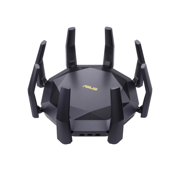 Maršrutizatorius |ASUS|6000 Mbps|Mesh|Wi-Fi 6|USB 3.1|9x10/100/1000M|1x10GbE|1xSPF+|Number of antennas 8|RT-AX89X