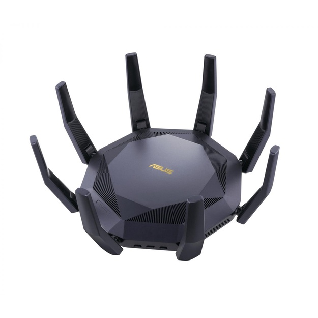 Maršrutizatorius |ASUS|6000 Mbps|Mesh|Wi-Fi 6|USB 3.1|9x10/100/1000M|1x10GbE|1xSPF+|Number of antennas 8|RT-AX89X