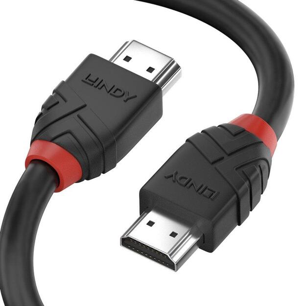 Vaizdo kabelis HDMI-HDMI 1M/BLACK 36471 LINDY