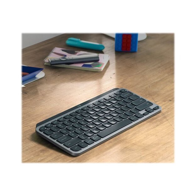 Klaviatūra laidinė LOGITECH MX KEYS MINI FOR BUSINESS - GRAPHITE - US INTL - INTNL 30
