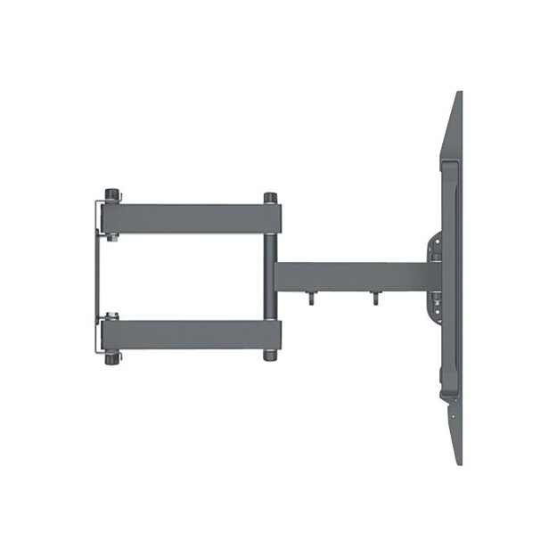 MANHATTAN Flat-Panel TV Wall Mount Full-Motion for Large Screens 60 inch to 100 inch adjustment options  to tilt and swivel black