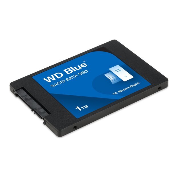 Kietasis diskas (SSD) vidinis WD Blue SA510 SSD 1TB SATA III 6Gb/s cased 2.5inch 7mm internal single-packed