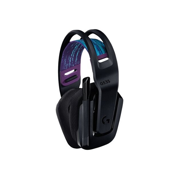 Ausinės LOGITECH G535 LIGHTSPEED Wireless Gaming Headset - BLACK - EMEA
