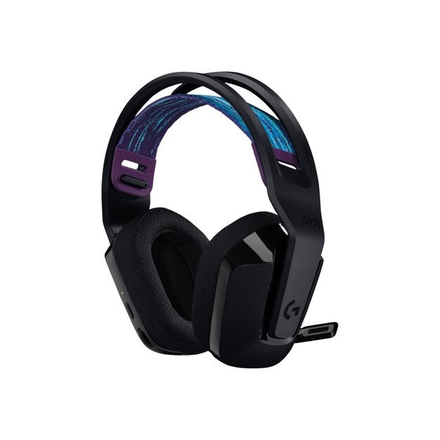 Ausinės LOGITECH G535 LIGHTSPEED Wireless Gaming Headset - BLACK - EMEA