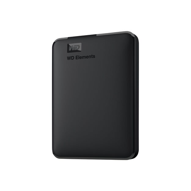 Išorinis kietasis diskas HDD |WESTERN DIGITAL|Elements Portable|2TB|USB 3.0|Colour Black|WDBU6Y0020BBK-WESN