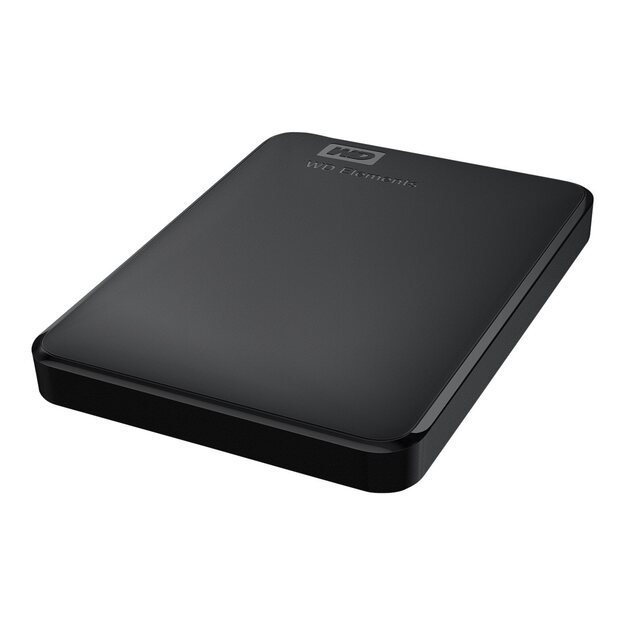 Išorinis kietasis diskas HDD |WESTERN DIGITAL|Elements Portable|2TB|USB 3.0|Colour Black|WDBU6Y0020BBK-WESN