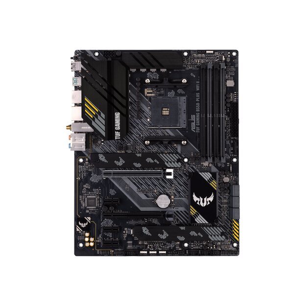 Pagrindinė plokštė ASUS TUF GAMING B550-PLUS WIFI II AM4 Socket 4x4DDR 1xHDMI 1xDP 2xM.2