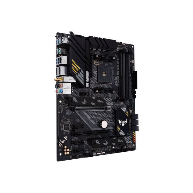 Pagrindinė plokštė ASUS TUF GAMING B550-PLUS WIFI II AM4 Socket 4x4DDR 1xHDMI 1xDP 2xM.2