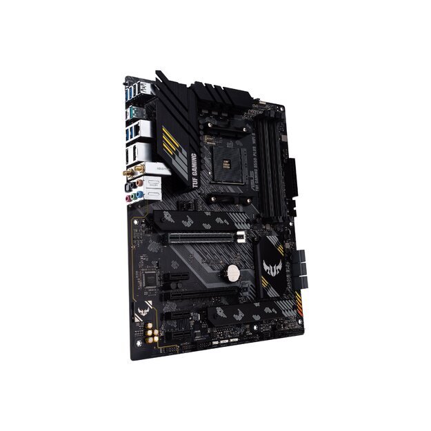 Pagrindinė plokštė ASUS TUF GAMING B550-PLUS WIFI II AM4 Socket 4x4DDR 1xHDMI 1xDP 2xM.2 40