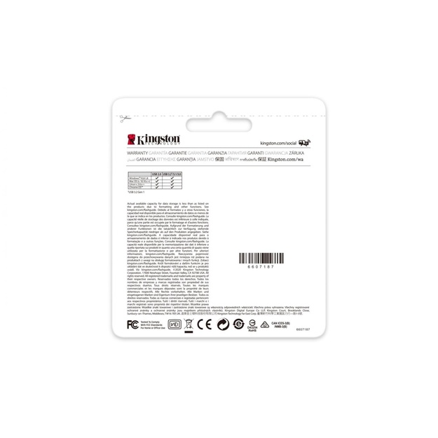 USB raktas MEMORY DRIVE FLASH USB3.2/256GB DTXM/256GB KINGSTON