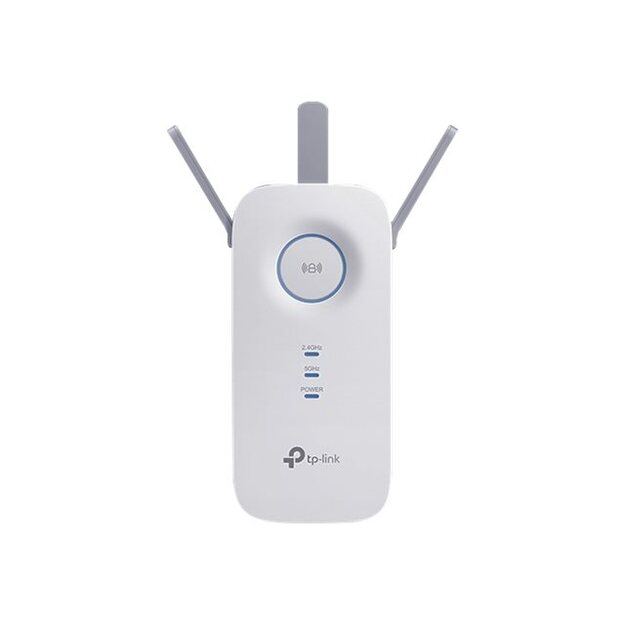 Belaidžio ryšio stiprintuvas TP-LINK AC1750 Dual Band Wi-FI Wall Plugged Qualcomm 1300Mbps at 5Ghz + 450Mbps at 2.4Ghz