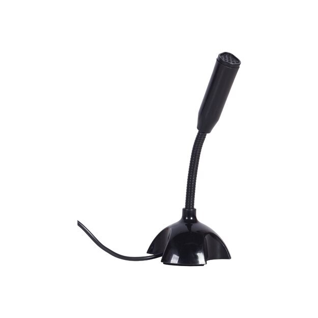 Mikrofonas MICROPHONE DESKTOP BLACK/MIC-DU-02 GEMBIRD