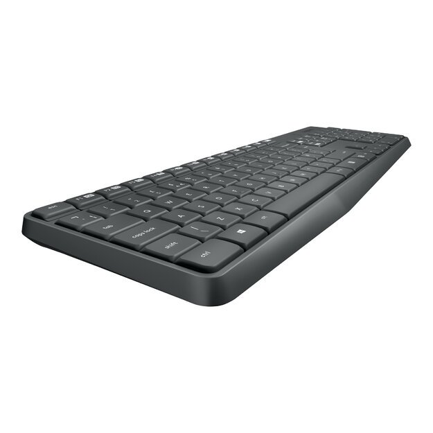 Klaviatūra + pelė komplektas KEYBOARD WRL COMBO MK235 ENG/DESKTOP 920-007931 LOGITECH