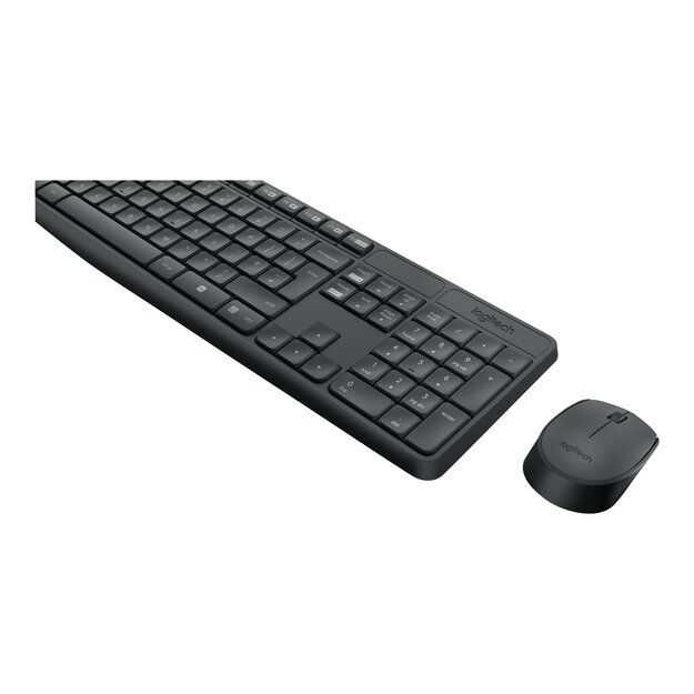 Klaviatūra + pelė komplektas KEYBOARD WRL COMBO MK235 ENG/DESKTOP 920-007931 LOGITECH