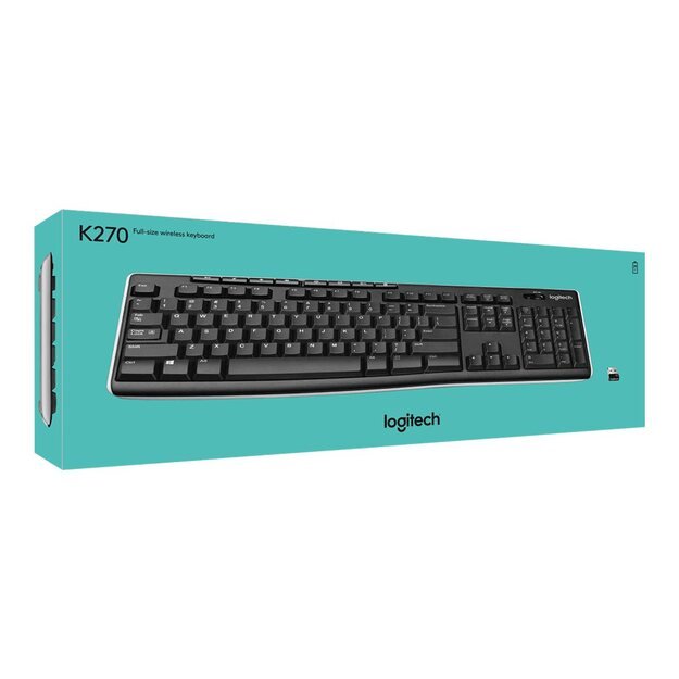 Belaidė klaviatūra WRL K270 ENG/920-003738 LOGITECH