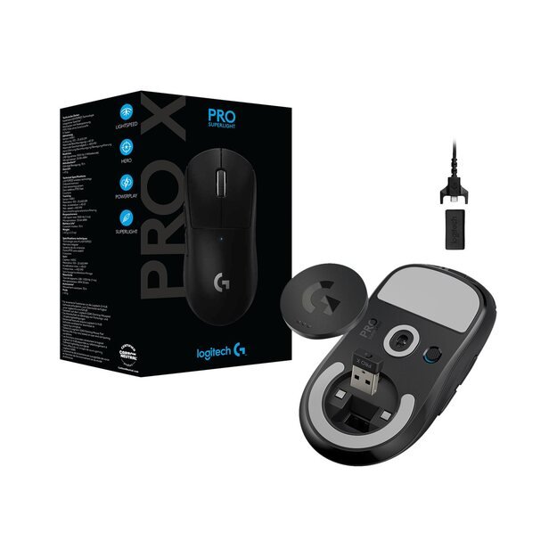 Kompiuterinė pelė belaidė OPTICAL WRL PRO X/BLACK 910-005880 LOGITECH