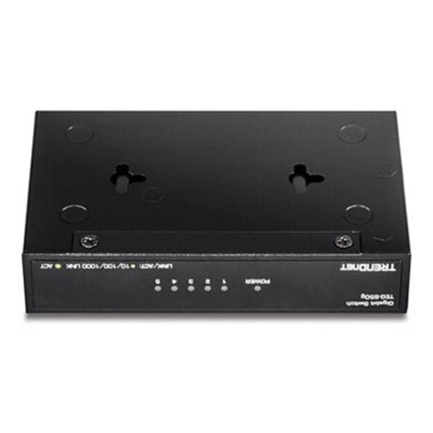 Komutatorius TRENDNET 5-Port Gigabit GREENnet Switch / metal case