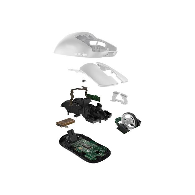 Kompiuterinė pelė belaidė OPTICAL WRL PRO X/WHITE 910-005942 LOGITECH