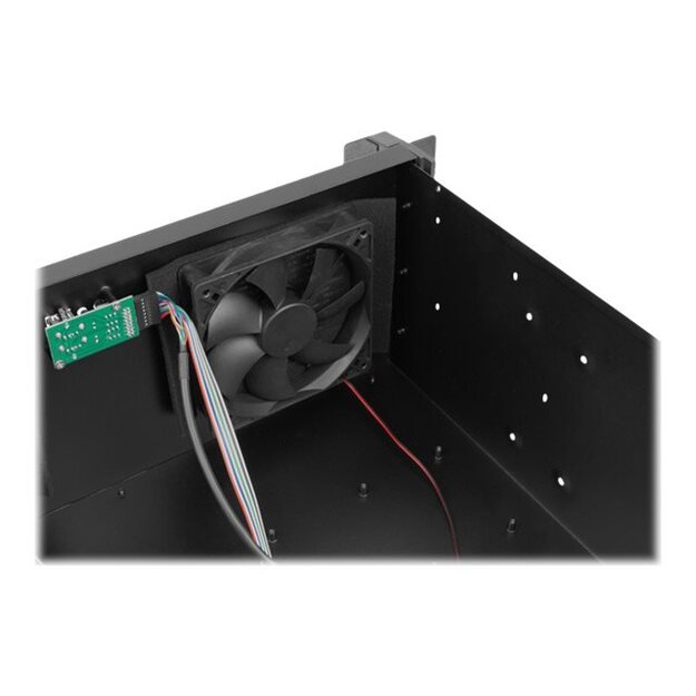 LANBERG rackmount server chassis  ATX 350/10 19/4U 17