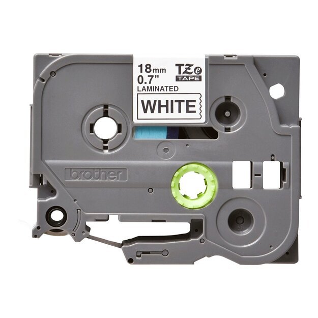 BROTHER TZE241 tape cassette white black 18mmx8m laminiert for P- touch 210E 220 300 310 340 340C 350 540 540C 15