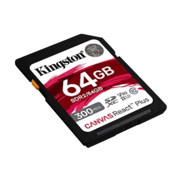 Atminties kortelė MEMORY SDXC 64GB C10/SDR2/64GB KINGSTON 5