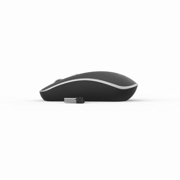 Kompiuterinė pelė belaidė OPTICAL WRL BLACK/SILVER MUSW-4B-06-BS GEMBIRD 4