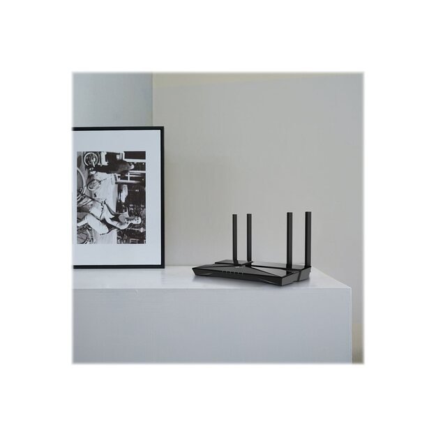 Wireless Router|TP-LINK|1800 Mbps|Wi-Fi 6|1 WAN|4x10/100/1000M|Number of antennas 4|ARCHERAX23