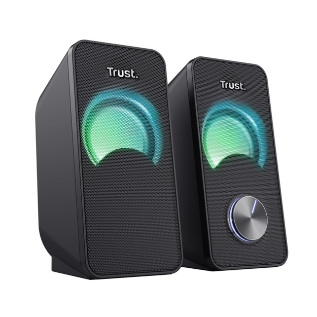Kolonėlės Speaker|TRUST|Arys Compact RGB|Black|23120