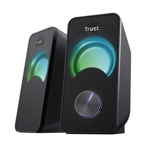 Kolonėlės Speaker|TRUST|Arys Compact RGB|Black|23120
