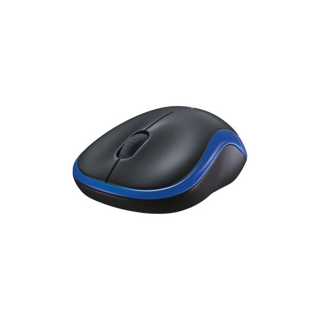 Kompiuterinė pelė belaidė LOGITECH M185 - BLUE - EER2 19