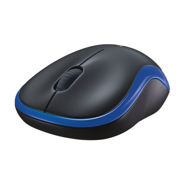 Kompiuterinė pelė belaidė LOGITECH M185 - BLUE - EER2