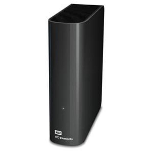 Išorinis kietasis diskas HDD |WESTERN DIGITAL|Elements Desktop|6TB|USB 3.0|Black|WDBWLG0060HBK-EESN