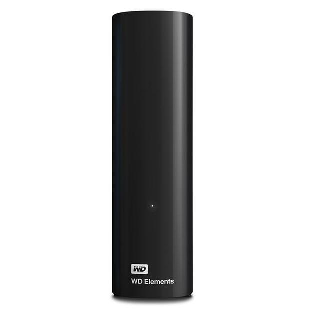 Išorinis kietasis diskas HDD |WESTERN DIGITAL|Elements Desktop|6TB|USB 3.0|Black|WDBWLG0060HBK-EESN