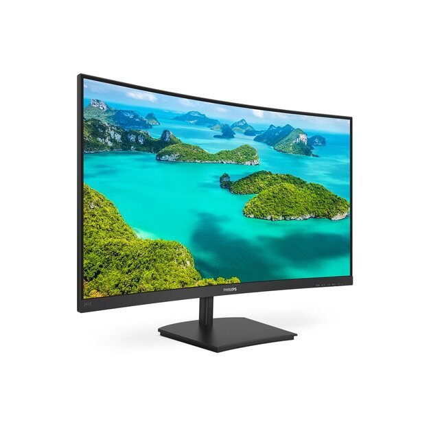 Monitorius PHILIPS 241E1SC/00 23.6inch Curved VA WLED 1920x1080 D-SUB HDMI