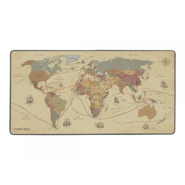 Pelės kilimėlis NATEC NPO-1457 Natec Mousepad DISCOVERIES Maxi 800x400mm