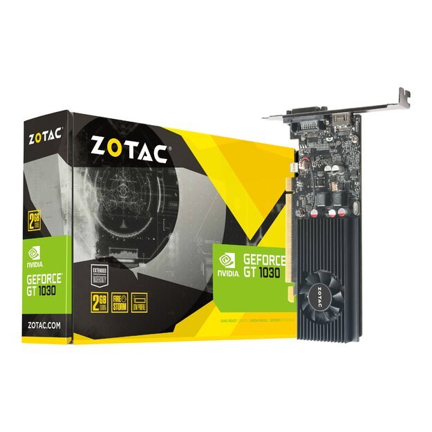Vaizdo plokštė ZOTAC GeForce GT1030 2GB GDDR5 64 bit