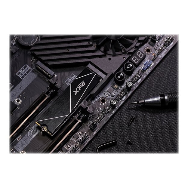 Kietasis diskas (SSD) vidinis ADATA GAMMIX S70 1TB M.2 PCIe SSD 7400/6400 MB/s 37