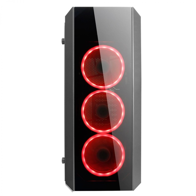 Kompiuterio korpusas |CHIEFTEC|SCORPION II|MidiTower|ATX|MicroATX|MiniITX|Colour Black|GL-02B-OP