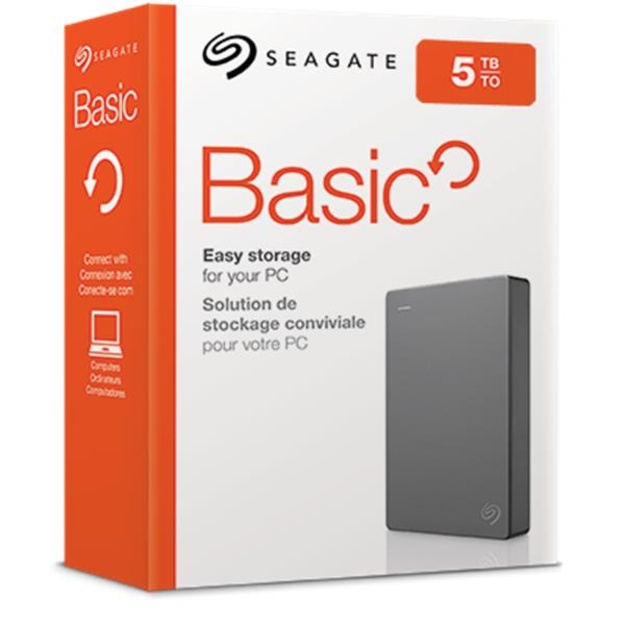 Išorinis kietasis diskas HDD |SEAGATE|Basic|5TB|USB 3.0|STJL5000400