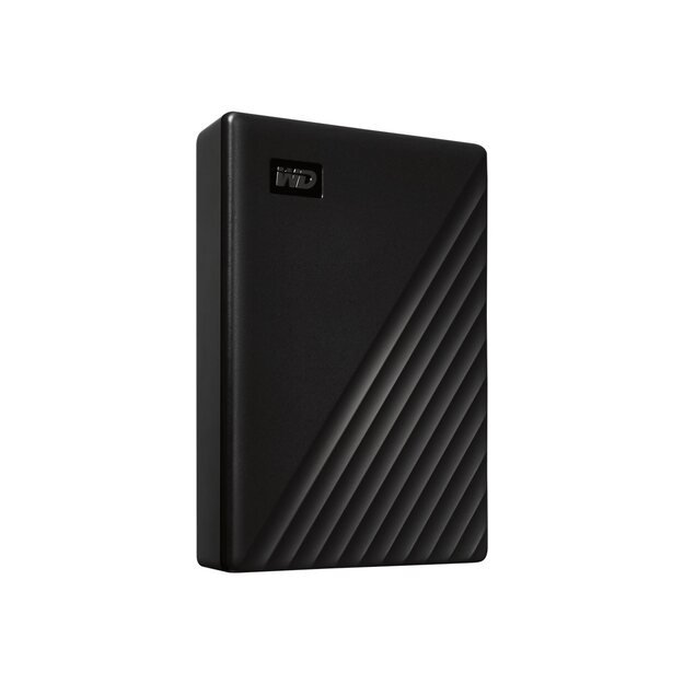 Išorinis kietasis diskas HDD |WESTERN DIGITAL|My Passport|4TB|USB 2.0|USB 3.0|USB 3.2|Colour Black|WDBPKJ0040BBK-WESN