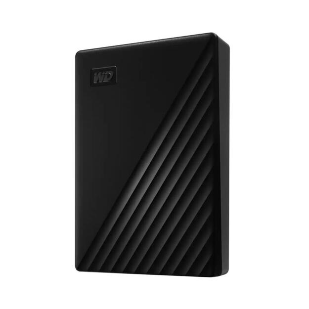 Išorinis kietasis diskas HDD |WESTERN DIGITAL|My Passport|4TB|USB 2.0|USB 3.0|USB 3.2|Colour Black|WDBPKJ0040BBK-WESN