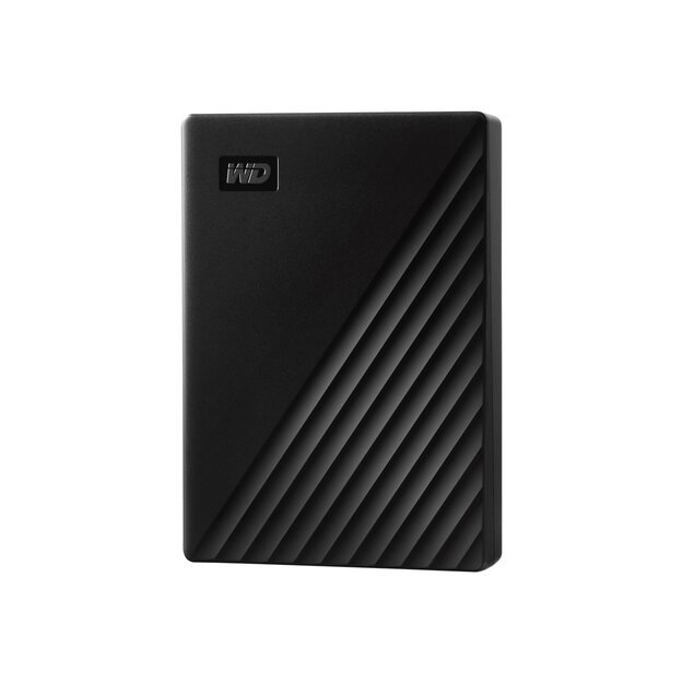 Išorinis kietasis diskas HDD |WESTERN DIGITAL|My Passport|4TB|USB 2.0|USB 3.0|USB 3.2|Colour Black|WDBPKJ0040BBK-WESN