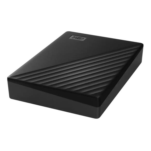 Išorinis kietasis diskas HDD |WESTERN DIGITAL|My Passport|4TB|USB 2.0|USB 3.0|USB 3.2|Colour Black|WDBPKJ0040BBK-WESN