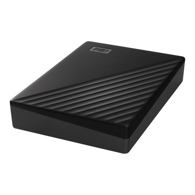 Išorinis kietasis diskas HDD |WESTERN DIGITAL|My Passport|4TB|USB 2.0|USB 3.0|USB 3.2|Colour Black|WDBPKJ0040BBK-WESN