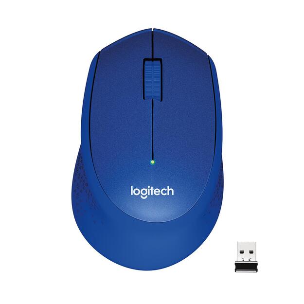 Kompiuterinė pelė belaidė OPTICAL WRL M330/SILENT BL 910-004910 LOGITECH