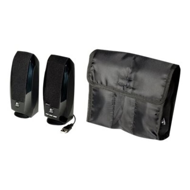LOGITECH S150 1.2Watt RMS 2.0 USB Speaker Digital Stereo black OEM 1