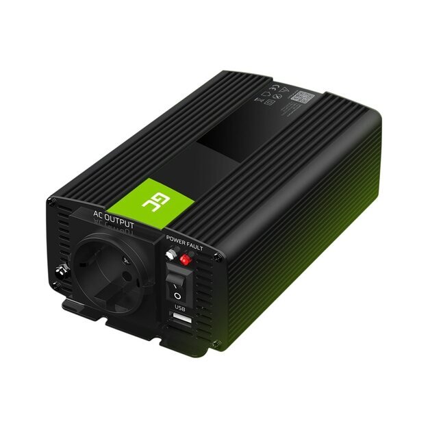 GREEN CELL Car Power Inverter 12V to 230V 1000W/2000W Pure Sine 53