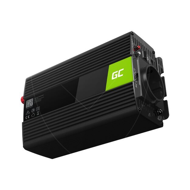 GREEN CELL Car Power Inverter 12V to 230V 1000W/2000W Pure Sine 60